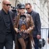 La diva Céline Dion quitte l'hôtel Royal Monceau, à Paris, le 28 juin 2017. © Bestimage