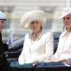 Kate Middleton, enceinte du prince George, le 15 juin 2013 lors de la parade Trooping the Colour. Sa dernière apparition publique avant d'accoucher, un peu plus d'un mois plus tard.