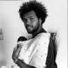 Jo-Wilfried Tsonga avec son fils, Sugar.