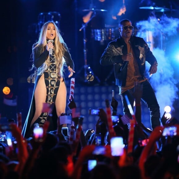 Jennifer Lopez en pleine répétition pour son concert du 4 juillet prochain dans les rues de New york, 30th june 2017