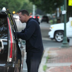 Jennifer Lopez et Alex Rodriguez dans les rues  des Hamptons, le 26 juin 2017