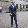 Le prince Ernst August de Hanovre, fils aîné du prince Ernst August de Hanovre, au château de Marienburg le 11 avril 2014. En juillet 2017, le prince épousera en ce château dont il est propriétaire sa compagne la créatrice de mode russe Ekaterina Malysheva.