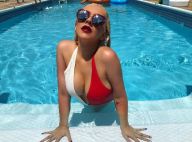 Christina Aguilera : Bombesque dans sa piscine ou sobre avec ses enfants