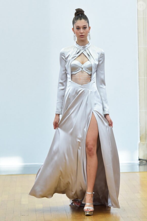Défilé de mode Gyunel, collection Couture automne-hiver 2017/2018 à Paris, le 5 juillet 2017. © Giancarlo Gorassini / Bestimage