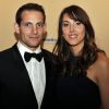 Renaud Lavillenie et Anaïs Poumarat à la soirée de gala World Athletics IAAF 2014 à Monaco le 21 novembre 2014. Fiancés en février 2017, ils attendent leur premier enfant.