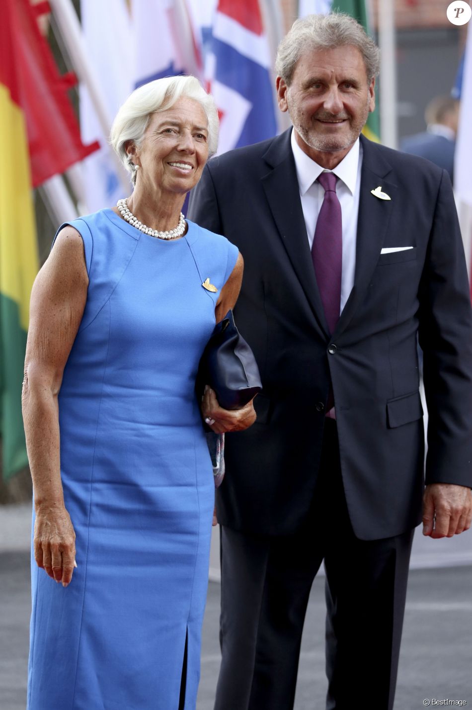  Christine  Lagarde  et son compagnon Xavier Giocanti 