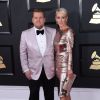James Corden et sa femme Julia Carey à la 59ème soirée annuelle des Grammy Awards au théâtre Microsoft à Los Angeles, le 12 février 2017 © Chris Delmas/Bestimage