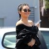 Exclusif - Kendall Jenner est allée déjeuner avec une amie au restaurant Joan's à West Hollywood, le 30 juin 2017