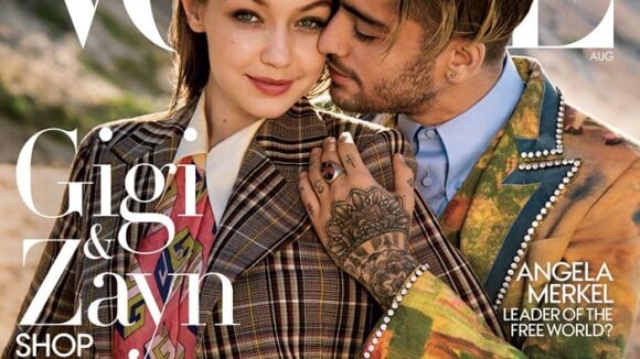 Gigi Hadid et Zayn Malik : Le couple pose en couverture de Vogue