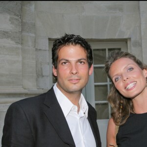 Sylvie Tellier et son ex-mari Camille Le Maux en 2007.