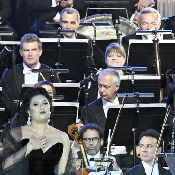 Exclusif - Anita Rachvelishvili (mezzo-soprano) - Grand concert de l'Orchestre National de France au Champs de Mars présenté par S. Bern sur France 2 pour célébrer la Fête Nationale à Paris le 14 juillet 2017 © Giancarlo Gorassini / Pierre Perusseau / Veeren / Bestimage