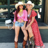Ariel Winter lors d'une sortie entre amis - Photo publiée sur Instagram au mois de juillet 2017