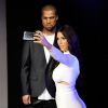 Les statues de Kanye West et Kim Kardashian au Madame Tussauds de Londres. Octobre 2016.