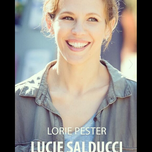 Lorie Pester, alias Lucie Salducci, dans la saga de l'été de TF1 "Demain nous appartient".