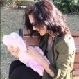 Julia Paredes est aux anges depuis qu'elle est maman. Avril-mai 2017.