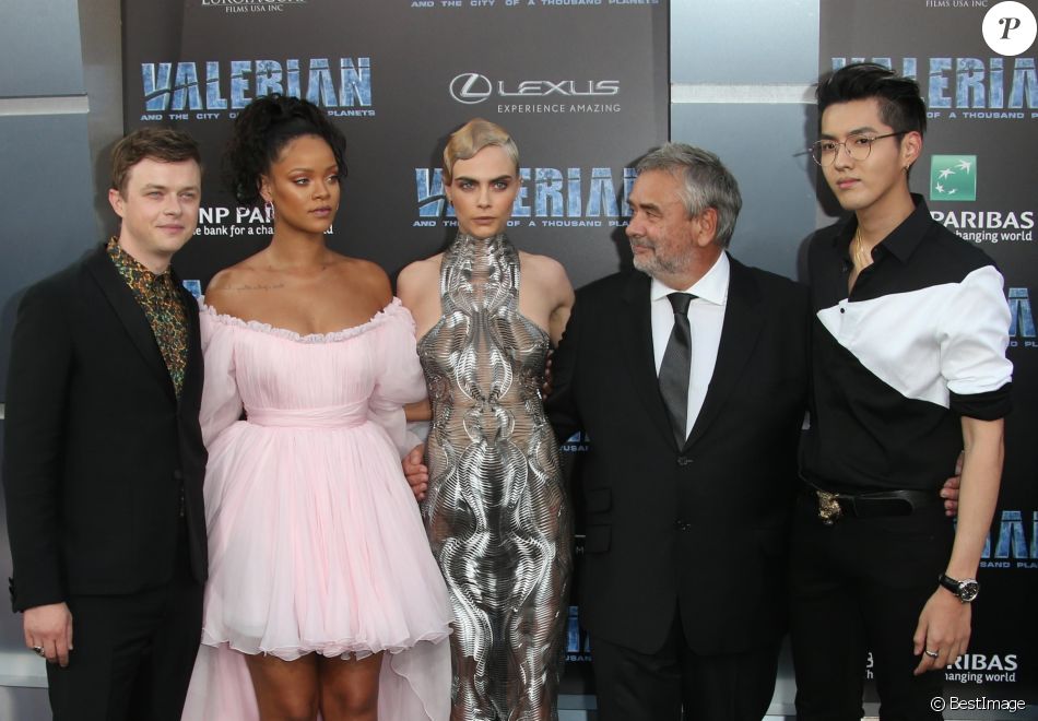 Dane DeHaan, Rihanna, Cara Delevingne, Luc Besson, Kris Wu ...