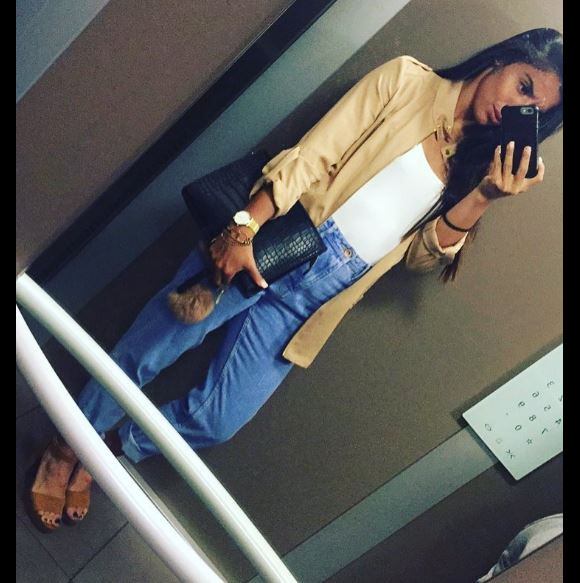 Sakina Karchaoui, selfie posté sur Instagram, le 19 avril 2017.