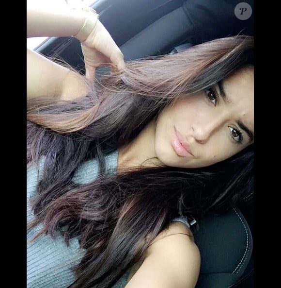 Sakina Karchaoui, selfie posté sur Instagram, 26 décembre 2017.