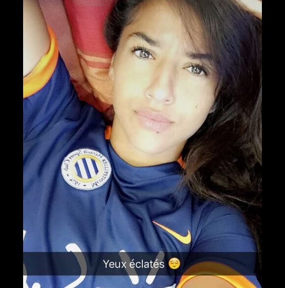 Sakina Karchaoui, selfie posté sur Instagram, le 2 septembre 2016.