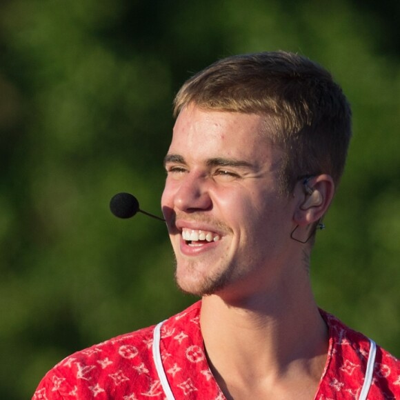 Justin Bieber en concert au British Summer Time à Hyde Park à Londres, le 2 juillet 2017
