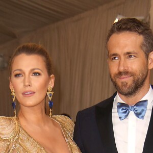 Blake Lively et son mari Ryan Reynolds arrivent au MET 2017 Costume Institute Gala sur le thème de "Rei Kawakubo/Comme des Garçons: Art Of The In-Between" à New York, le 1er mai 2017 © Sonia Moskowitz/Globe Photos via Zuma/Bestimage