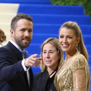 Ryan Reynolds et sa femme Blake Lively au MET 2017 Costume Institute Gala sur le thème de "Rei Kawakubo/Comme des Garçons: Art Of The In-Between" à New York, le 1er mai 2017 © CPA/Bestimage