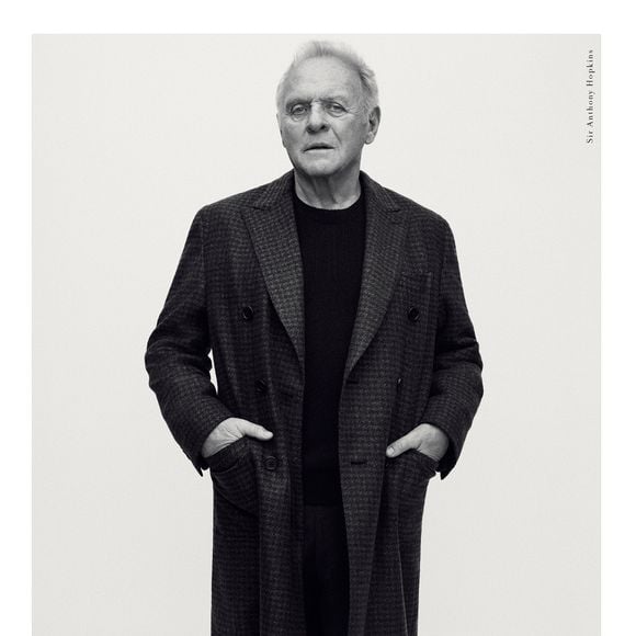 Anthony Hopkins figure sur la nouvelle campagne publicitaire de Brioni (saison automne-hiver 2017). Photo par Gregory Harris.