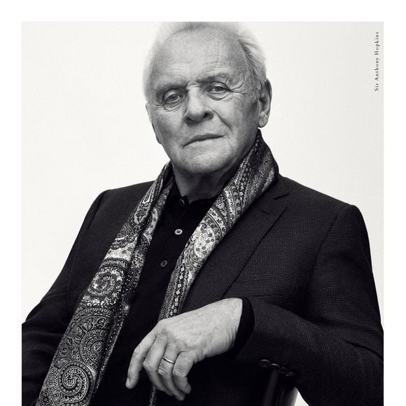 Anthony Hopkins figure sur la nouvelle campagne publicitaire de Brioni (saison automne-hiver 2017). Photo par Gregory Harris.