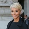 Shy'm - Sortie du défilé de mode Shiatzy Chen collection prêt-à-porter Printemps/Eté 2017 lors de la fashion week à Paris, le 4 octobre 2016. © CVS/Veeren/Bestimage