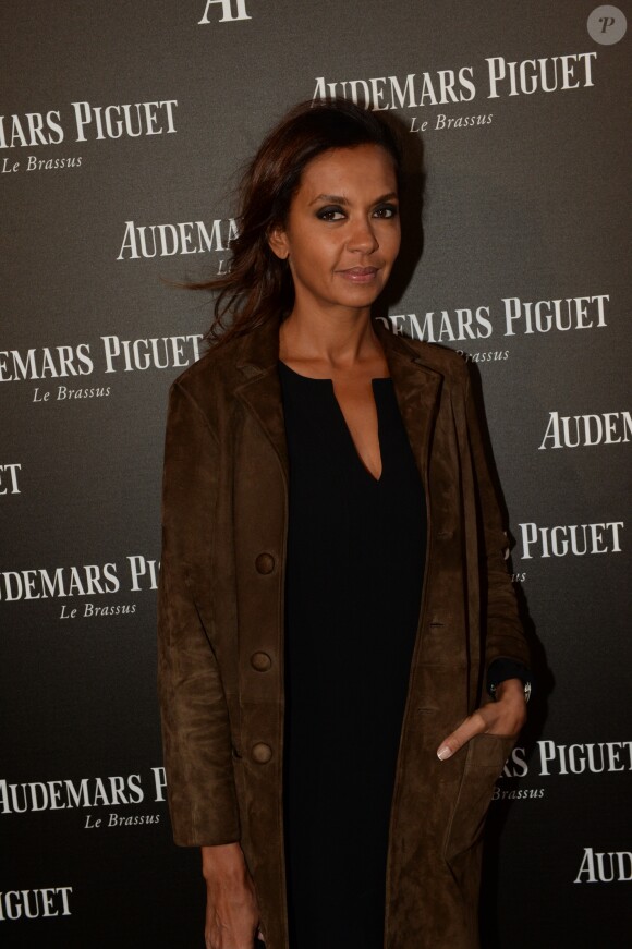 Karine Le Marchand - Inauguration de la boutique Audemars Piguet, 15 rue Royale, et présentation de la nouvelle collection Royal Oak Yellow Gold, à Paris, le 26 mai 2016. © Rachid Bellak/Bestimage