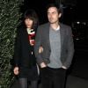 Casey Affleck et sa femme Summer sont allés diner au restaurant Osteria Mozza pour la Saint-Valentin a Hollywood. Le 14 février 2013.
