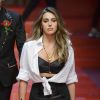 Sophia Rose Stallone - Défilé de mode Hommes "Dolce & Gabbana" 2018 lors de la fashion week de Milan. Le 17 juin 2017