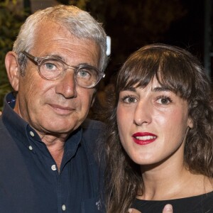 Semi-exclusif - Michel Boujenah et Juliette Armanet, laquelle assurait la première partie de Julien Doré lors de la soirée d'ouverture officielle du Festival de Ramatuelle le 1er août 2017. © Cyril Bruneau/Bestimage