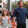 Ben Affleck emmène sa Violet au cinéma à Santa Monica, le 2 août 2017
