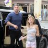 Ben Affleck emmène sa Violet au cinéma à Santa Monica, le 2 août 2017
