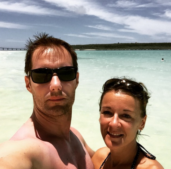 Anne Mottet et son chéri Thomas Pesquet - Photo publiée sur Instagram le 5 juin 2015
