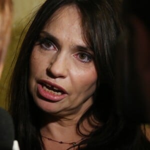 Exclusif - Béatrice Dalle lors de l'avant-première de "L'Etoile du jour" au cinéma des Cinéastes à Paris, France, le 26 septembre 2016. © Denis Guignebourg/Bestimage