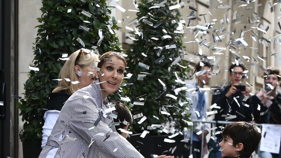 Céline Dion quitte Paris avec ses jumeaux : Pluie de confettis et vive émotion