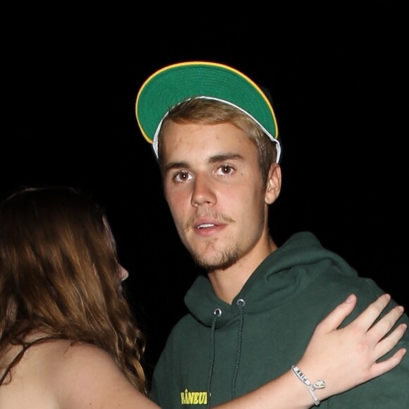 Justin Bieber arrive au club "Peppermint" à West Hollywood. Le 6 août 2017