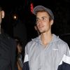 Exclusif - Justin Bieber est allé dîner avec son meilleur ami, le pasteur Chad Veach, au restaurant "Beauty & Essex" à Los Angeles, avant de passer la soirée au "The Highlight Room". Le 5 août 2017 Los Angeles