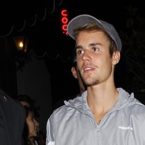 Exclusif - Justin Bieber est allé dîner avec son meilleur ami, le pasteur Chad Veach, au restaurant "Beauty & Essex" à Los Angeles, avant de passer la soirée au "The Highlight Room". Le 5 août 2017 Los Angeles