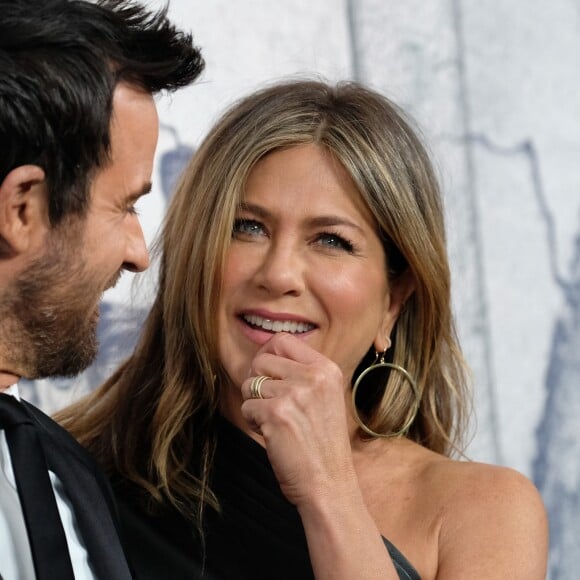 Justin Theroux et sa femme Jennifer Aniston à la première de la saison 3 de ''The Leftovers au Avalon Hollywood à Hollywood, le 4 avril 2017 © Chris Delmas/Bestimage