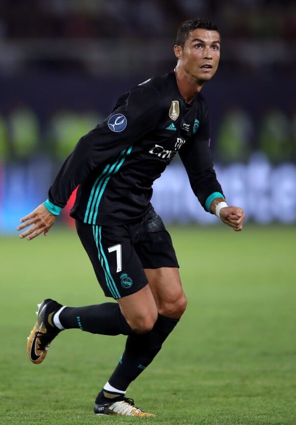 Cristiano Ronaldo, Real Madrid, lors de l'UEFA Super Cup 2017