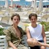 Dylan et Cole Sprouse à la plage en famille à Grosseto, en Italie le 14 juin 2014. Photo par Xposure/ABACAPRESS.COM