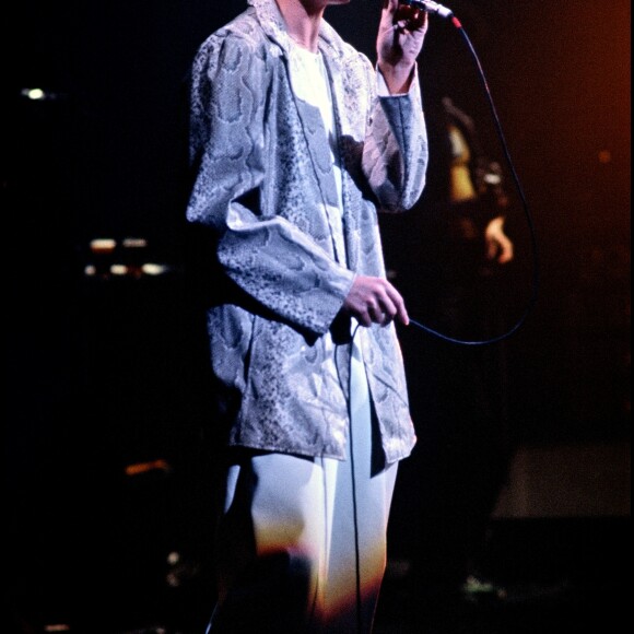 David Bowie sur scène (non daté)