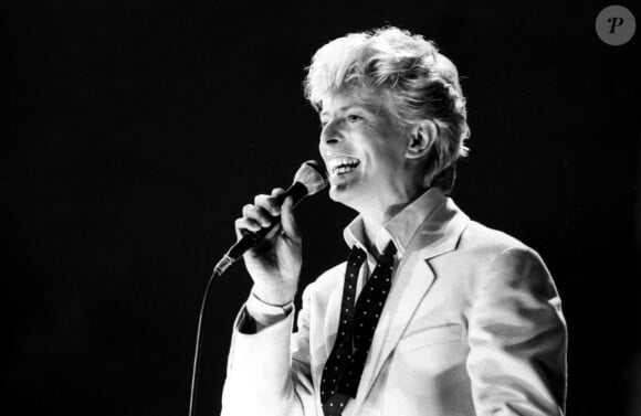 David Bowie à Londres en 1983.