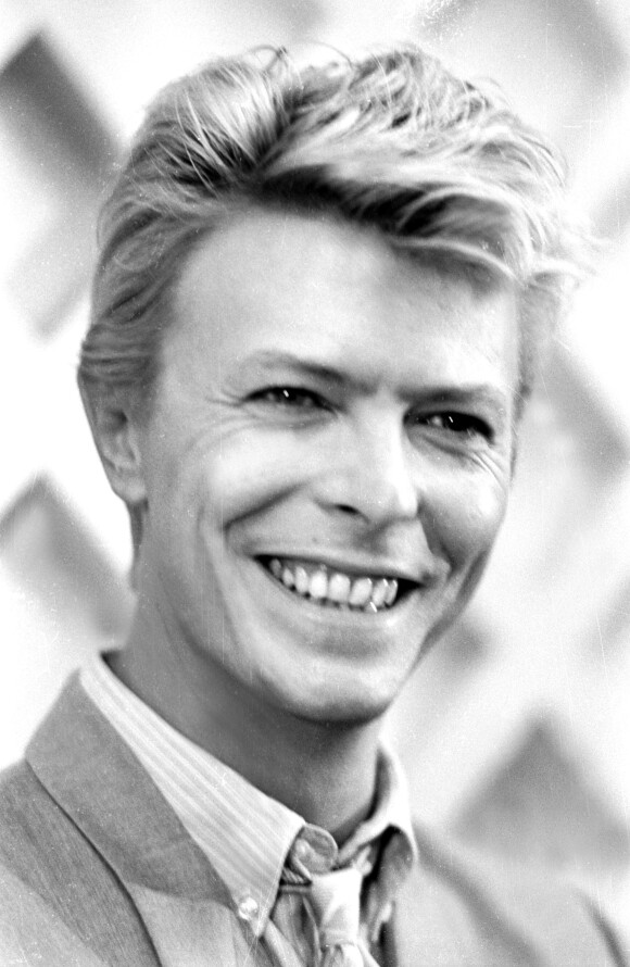 David Bowie à Londres en 1983