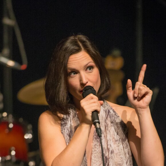 Exclusif - Concert de Natasha St-Pier au casino Barrière de Lille le 16 décembre 2016.