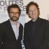 Cyril et Stéphane Bern - Avant-première du film "De Toutes Nos Forces" au Gaumont Opéra à Paris, le 17 mars 2014.