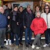 Alain Berberian, Pauline Lefèvre, Edmond Bensimon, Carole Franck, Gérard Darmon, Thierry Frémont, Zinedine Soualem et Marthe Villalonga - Le jury du 5ème Festival 2 cinéma de Valenciennes pose sur la place d'Armes à Valenciennes le 28 mars 2015